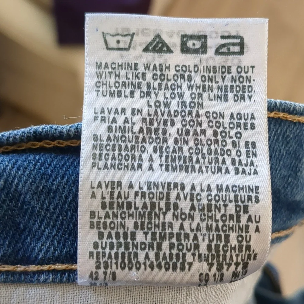 38x30 Wrangler Blue Denim Rugged Workwear Jeans Quality Basic Casual